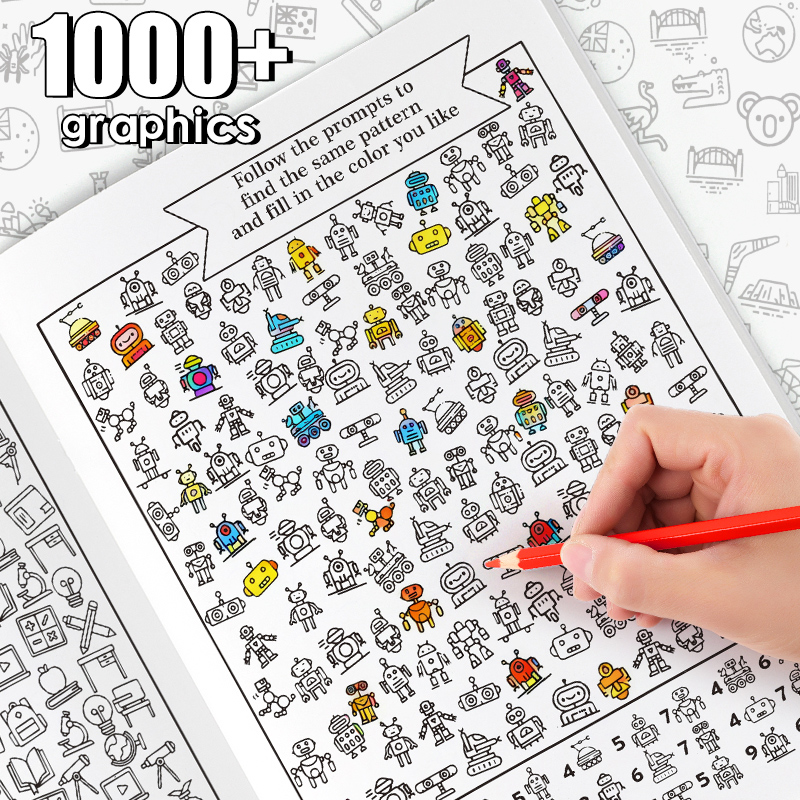 Food And Snacks Coloring Book Bold And Easy - Libro Interactivo con Patrones Ocultos |